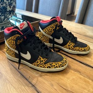 Nike Dunk High Skinny Leopard | Size 7.5